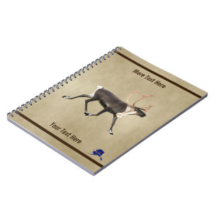 Carnet Bull Caribou (Rennes) Sur Parchemin