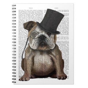 Carnet Bulldog anglais, Hound officiel et Casquette