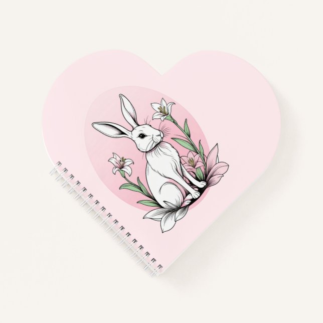 Carnet Bunny et Lilies (Devant)