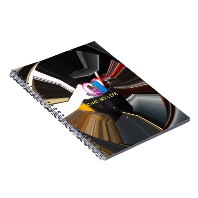 Carnet Bureau de rotation Essentials Décor moderne (Côté Droit)