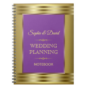 Carnet Burgundy Marsala Floral Mariage de automne Planner