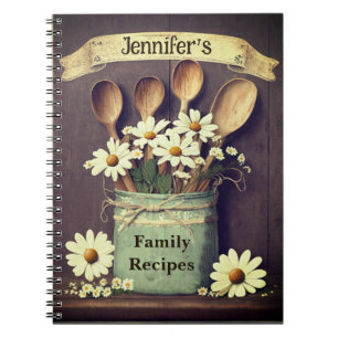 Carnet Burlap et Daisies