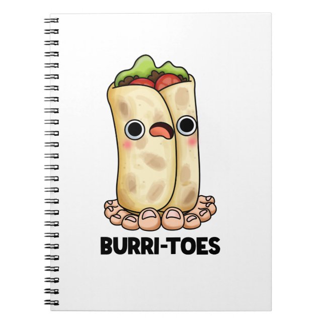 Carnet Burritoes Funny Burrito  Pun  (Devant)