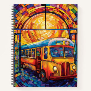CARNET BUS D'ÉCOLE EN VERRE CLAIR