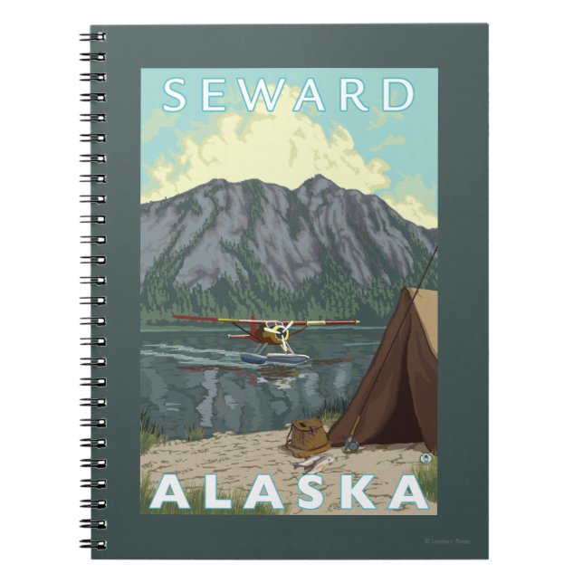Carnet Bush Plane & Fishing - Sewing, Alaska (Devant)