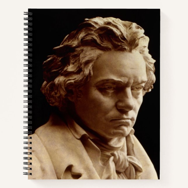 Carnet Buste de Ludwig van Beethoven (Devant)