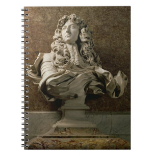 Carnet Buste de portrait de Louis XIV (1638-1715), 1665,