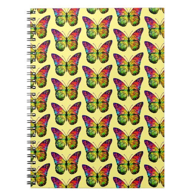 CARNET BUTTERFLY ABSTRAIT (Devant)