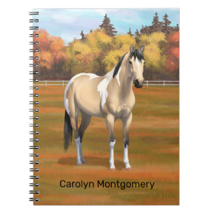 Carnet Buttermilk Buckskin Pinto Dun Paint Horse
