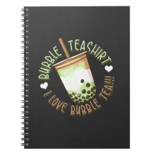 Carnet Buveur de thé Boba