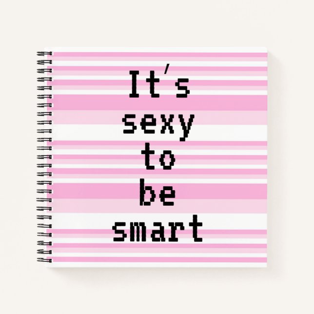 Carnet C’est sexy d’être intelligent (Devant)