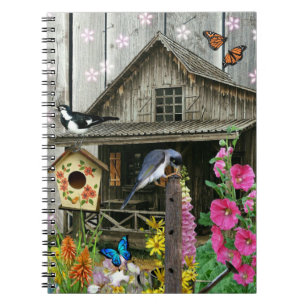 Carnet Cabin flower garden