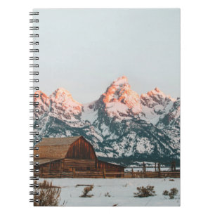 Carnet Cabine matinal Sunrise au Grand Teton National Par