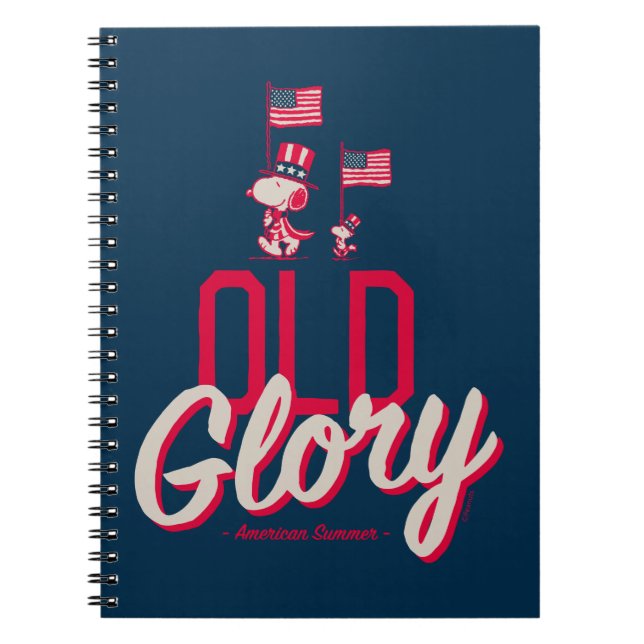 Carnet cacahuètes | American Summer Old Glory (Devant)