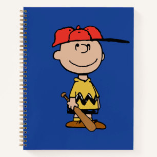 Carnet cacahuètes   Charlie Brown Baseball Smile