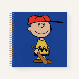 Carnet cacahuètes   Charlie Brown Baseball Smile