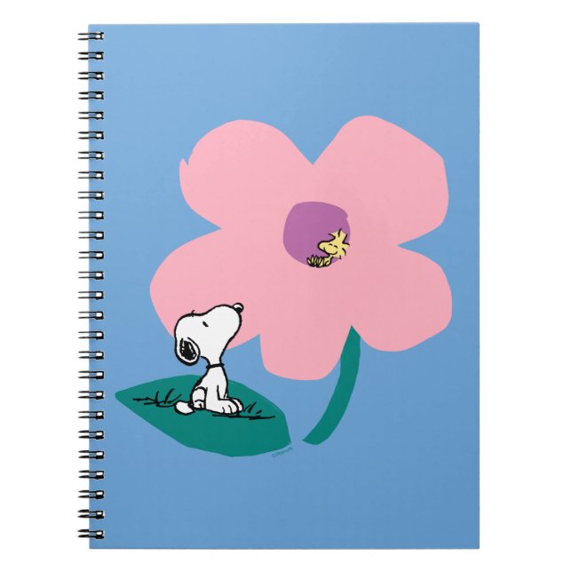 Carnet cacahuètes | Illustration Nature Rose Flower (Devant)