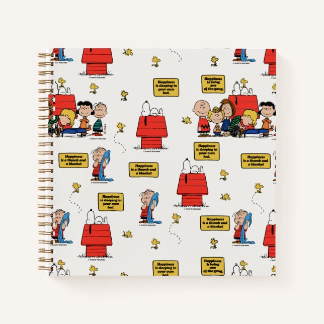 Carnet cacahuètes | Le bonheur, c'est... (Devant)