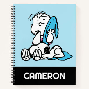 Carnet cacahuètes Linus & Snoopy