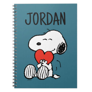 Carnet cacahuètes Saint Valentin Snoopy Heart Hug