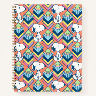 Carnet cacahuètes   Snoopy Deco Dreams Motif