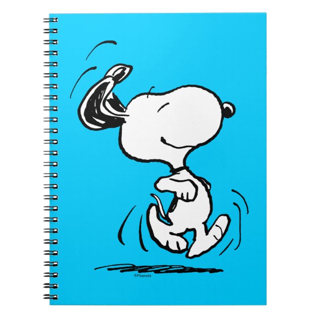 Carnet cacahuètes | Snoopy Happy Dance (Devant)