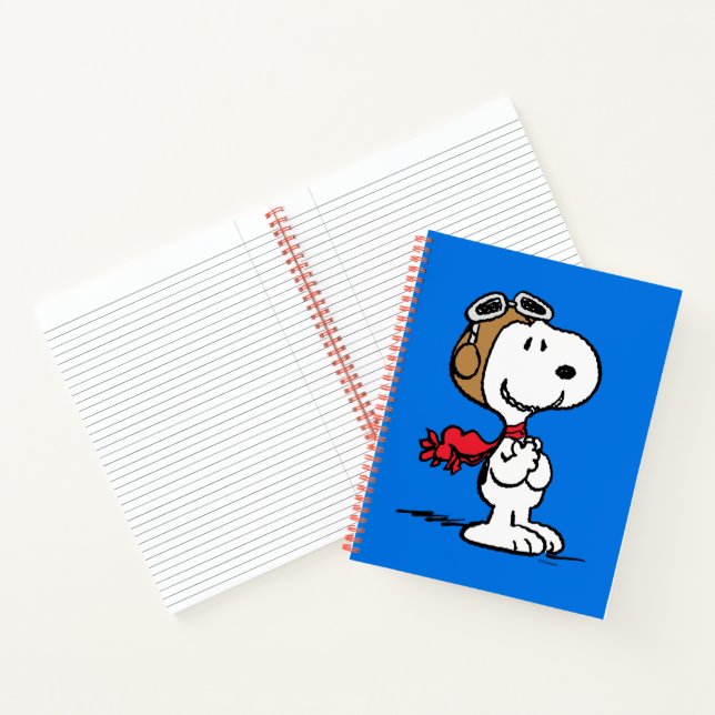 Carnet cacahuètes | Snoopy L'As Volant (Intérieur)