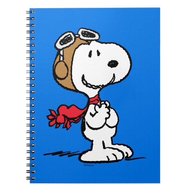 Carnet cacahuètes | Snoopy L'As Volant (Devant)