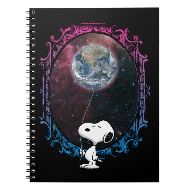 Carnet cacahuètes | Snoopy Spacé Out Balloon (Devant)