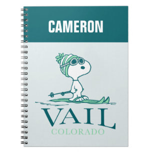 Carnet cacahuètes Snoopy Vail Colorado