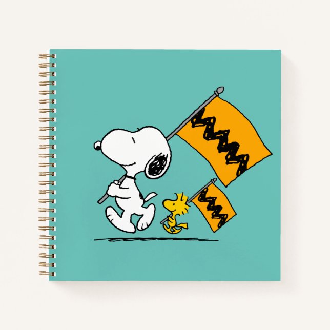 Carnet cacahuètes | Snoopy & Woodstock (Devant)