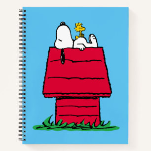Carnet cacahuètes   Snoopy & Woodstock Doghouse