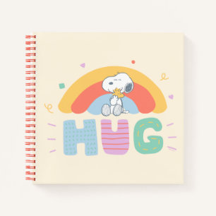 Carnet cacahuètes   Snoopy & Woodstock Hug