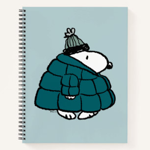 Carnet cacahuètes   Veste Snoopy Winter Puffer