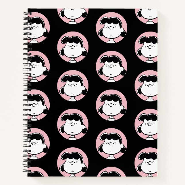 Carnet cacahuètes | Visages de Lucy (Devant)