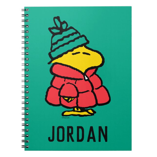 Carnet cacahuètes | Woodstock Puffy Winter | Ajouter Votr (Devant)