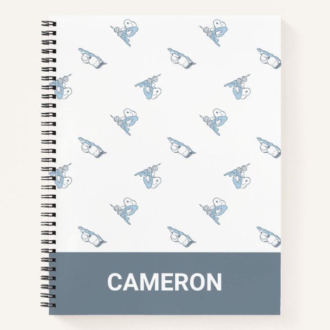 Carnet Cachots | Motif Snoopy Heure de la sieste (Devant)