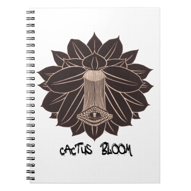 Carnet Cactus Bloom (Devant)