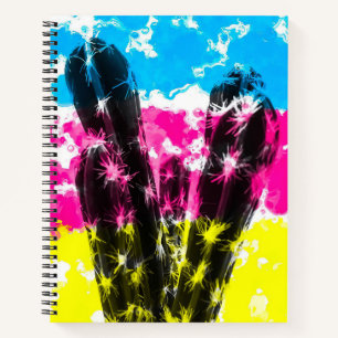 Carnet Cactus Colorés