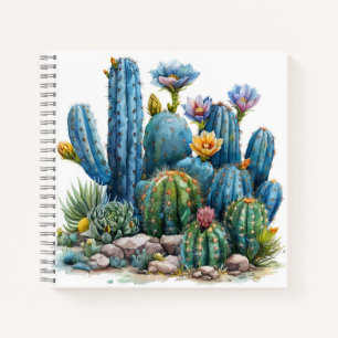 Carnet Cactus florissants et succulents