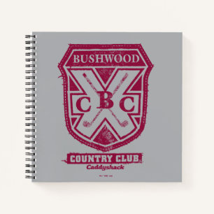 Carnet Caddyshack Bushwood Country Club Crest