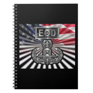 Carnet Cadeau commémoratif "EOD Master Blaster"