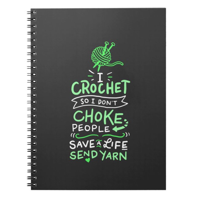 Carnet Cadeau Crochet Crocheter (Devant)