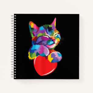 Carnet Cadeau de chat mignon pour les amateurs de chaton 