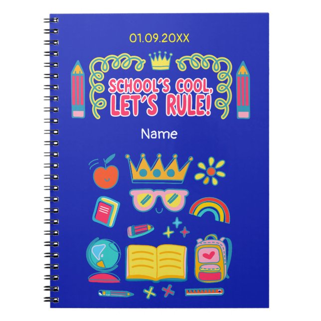 Carnet "Cadeau de citations de motivation « L'école c'est (Devant)