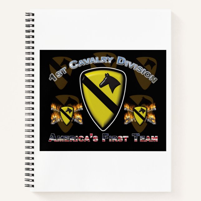 Carnet Cadeau de la 1ère division de cavalerie (Devant)