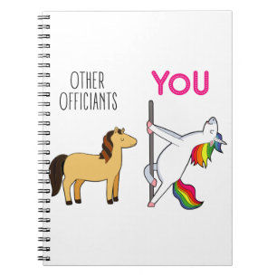 Carnet Cadeau de proposition officielle Unicorn ou Merci