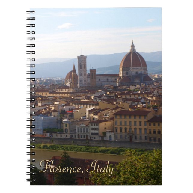 Carnet Cadeau de souvenir de voyage de Florence Italie (Devant)