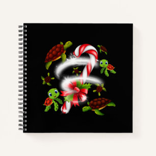 Carnet Cadeau de tortue   Turtle Candy Sweet Christmas