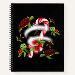 Carnet Cadeau de tortue   Turtle Candy Sweet Christmas